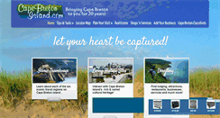 Desktop Screenshot of capebretonisland.com